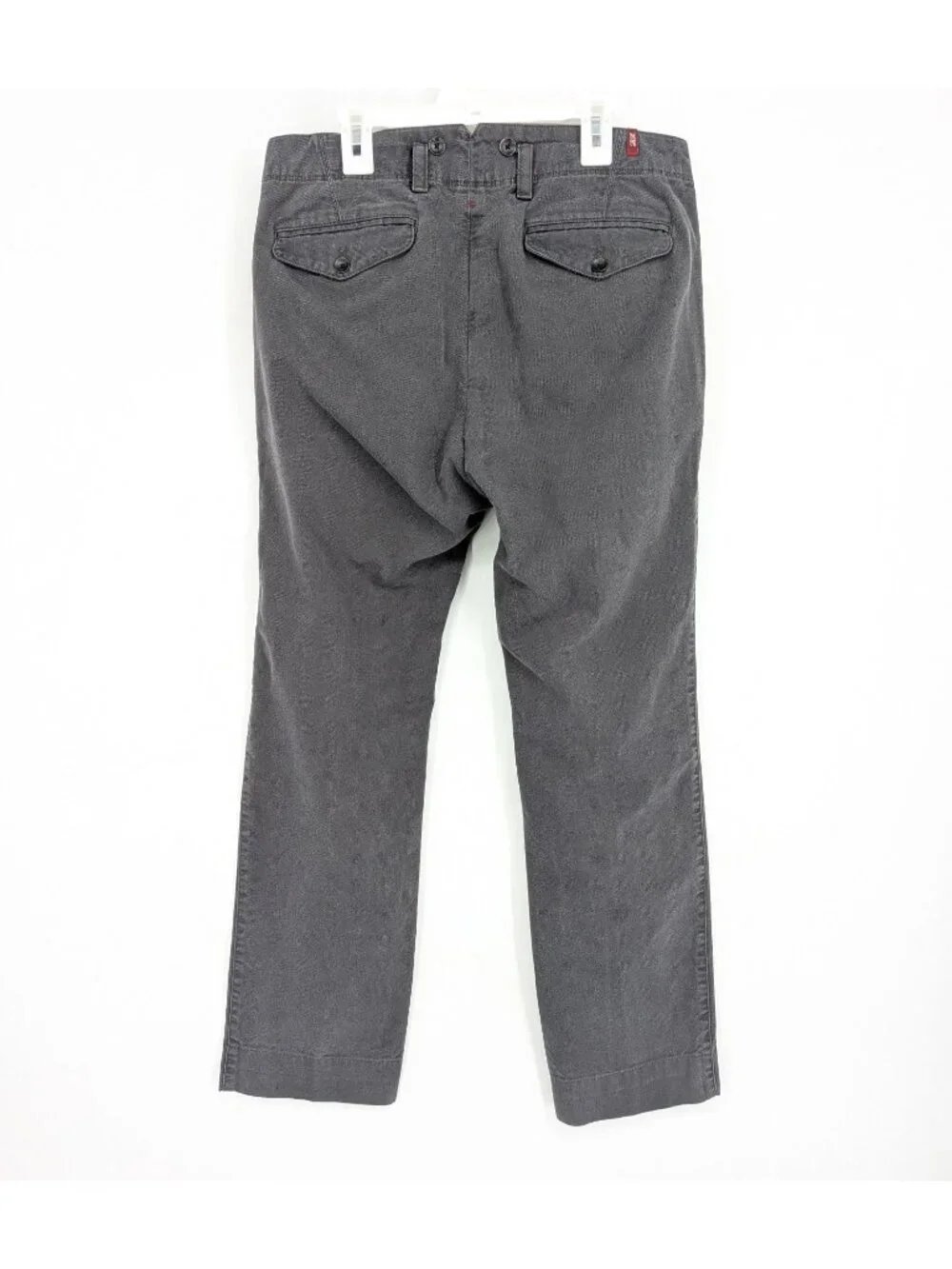 Banana Republic Straight Leg Chino Pants Minimalist Grunge Tailored Trousers 31